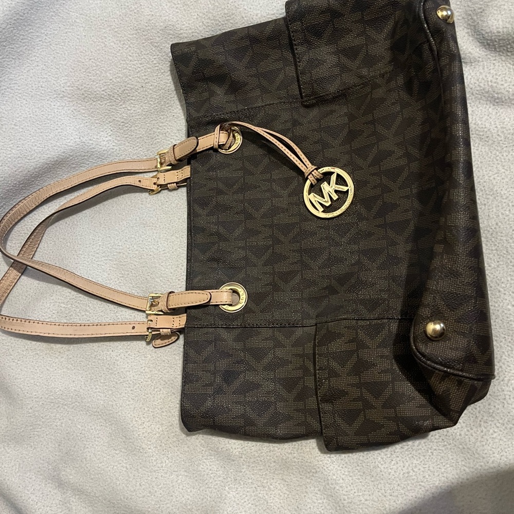 Michael Kors Brown Tote Bag